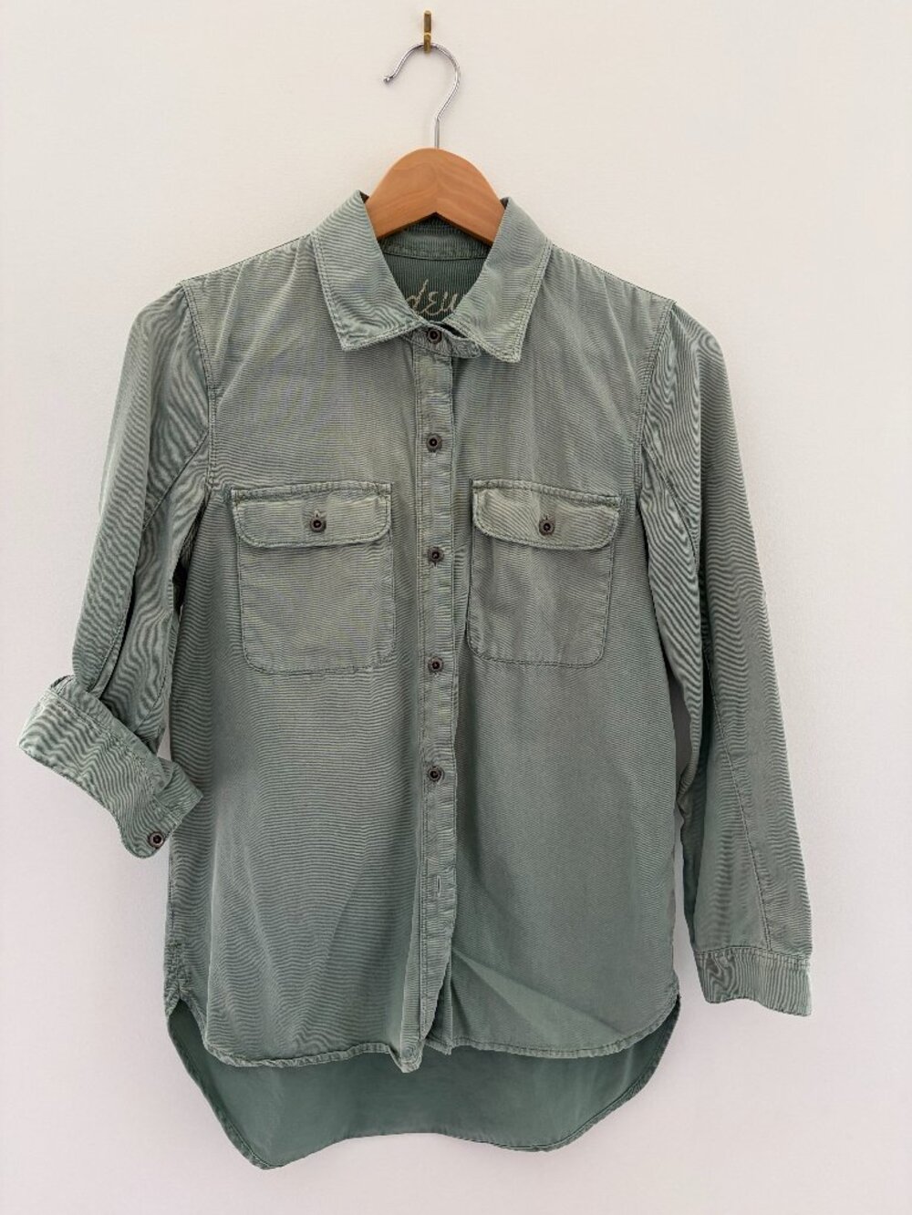 Madewell Tomboy Work Shirt, XS